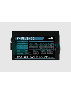 Блок питания Aerocool/Formula VX-400 PLUS, 400Вт, 120мм, черный
