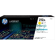 Картридж лазерный Cartridge HP 212A для CLJ Enterprise M554/M555/M578, желтый (4 500 стр.)