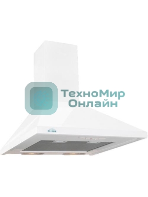 Вытяжка каминная Elikor Вента 60П-430-П3Л белый, 60 см, 430 куб. м/ч, 54 дБ