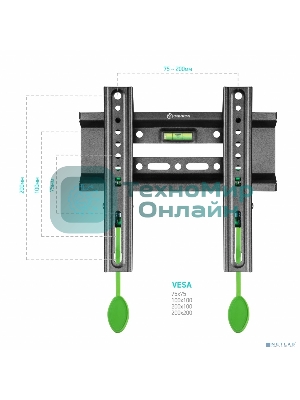 Кронштейн ONKRON FM1 для телевизора 17