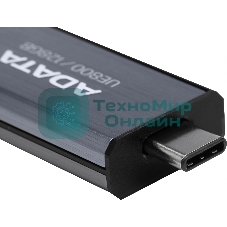 Флешка USB ADATA UE800 (AELI-UE800-128G-CSG), 128Gb, Type-C USB 3.2, R/W 1000/550, серебристый