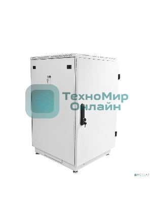 Шкаф телеком. напольный 18U (600x800) дверь металл (ШТК-М-18.6.8-3AAA) (2 коробки)