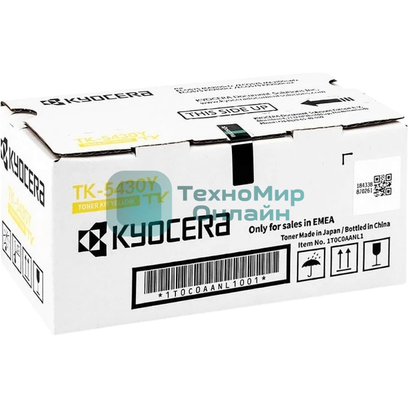 Картридж лазерный Kyocera TK-5430Y для ECOSYS MA2100cfx/MA2100cwfx/PA2100cwx/PA2100cx желтый (1250 стр.)