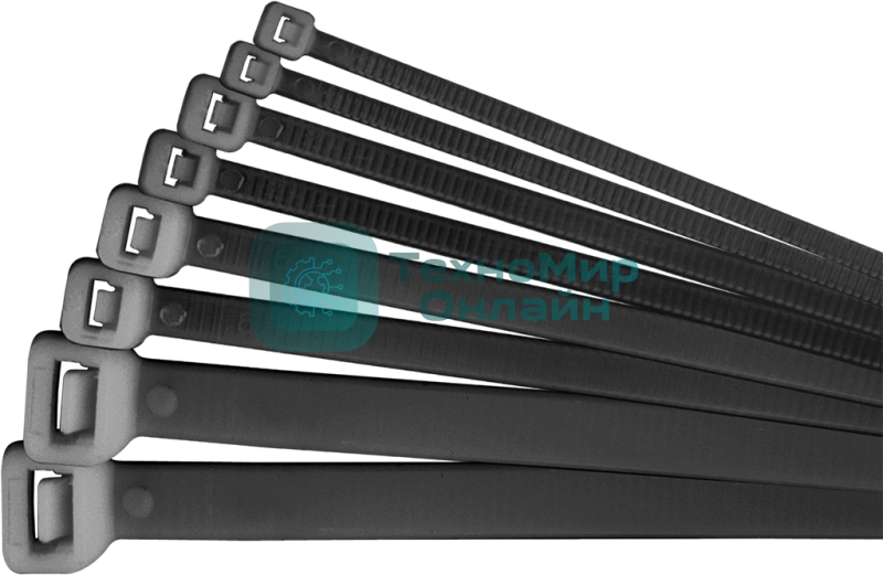 Хомут кабельный Navigator NCT-048-350-100/BL 4.8х350 нейл. черный (уп. 100 шт)