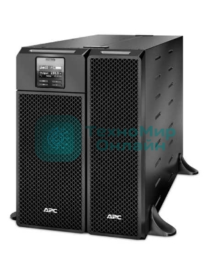 Источник бесперебойного питания APC Smart-UPS SRT SRT6KXLI 6000Вт 6000ВА черный