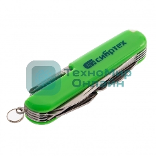 Нож многофункциональный Сибртех компактный размер, 15 функций, 90 мм