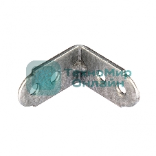 Уголок мебельный Сибртех усиленный, 30х30х16 мм, цинк