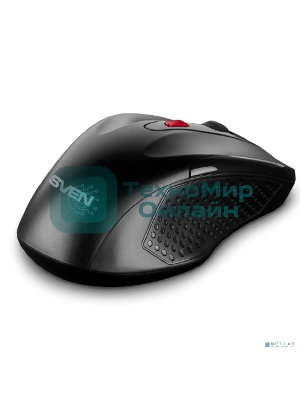Мышь беспроводная SVEN RX-450W черный, 3200 dpi, радиоканал, USB, кнопки - 6