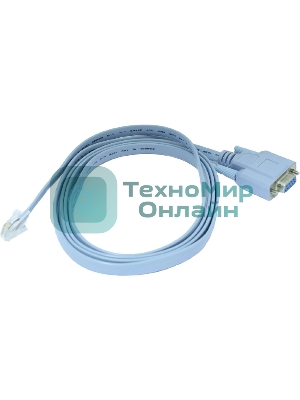 Консольный кабель OSNOVO 1 x Rj45, 1 x DB9 (female), 1,2м