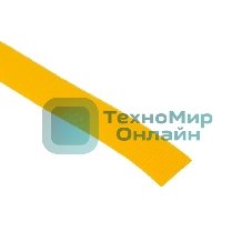 Лента-липучка многоразовая Rexant 5 м х 20 мм, желтая (1 шт.)