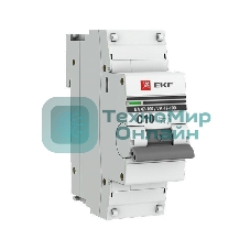 Выключатель автоматический модульный 1п C 10А 10кА ВА 47-100 PROxima EKF mcb47100-1-10C-pro