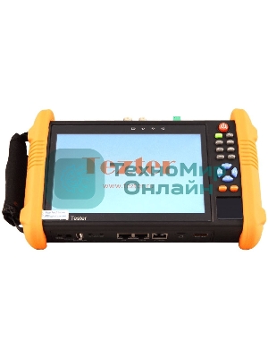 Универсальный монитор-тестер Tezter TIP-HOL-MT-7 AHD/CVI/TVI/CVBS/SDI и IP-видеосистем