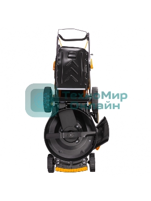 Газонокосилка бензиновая GLD-520SP, 196 куб.см., шир. 52 см,привод,7 уров.,травосб. 60 л Denzel