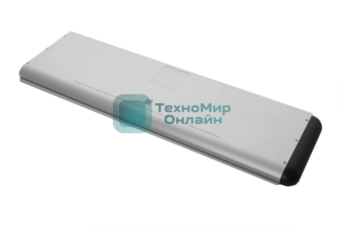 Аккумуляторная батарея для ноутбука Apple MacBook pro Unibody A1286 A1281 4600mAh серебристый