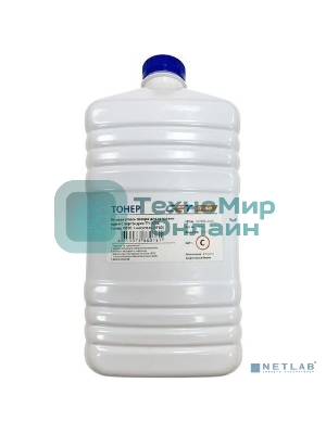 Тонер CET NF6C/NF6D голубой бутылка 514гр. (в компл.:девелопер) для принтера Konica Minolta Bizhub C224/284/364