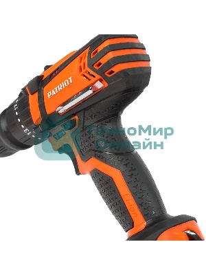 Дрель-шуруповерт аккумуляторная Patriot BR 203UES, Аккумуляторная, 20В, 2 АКБ, Кейс