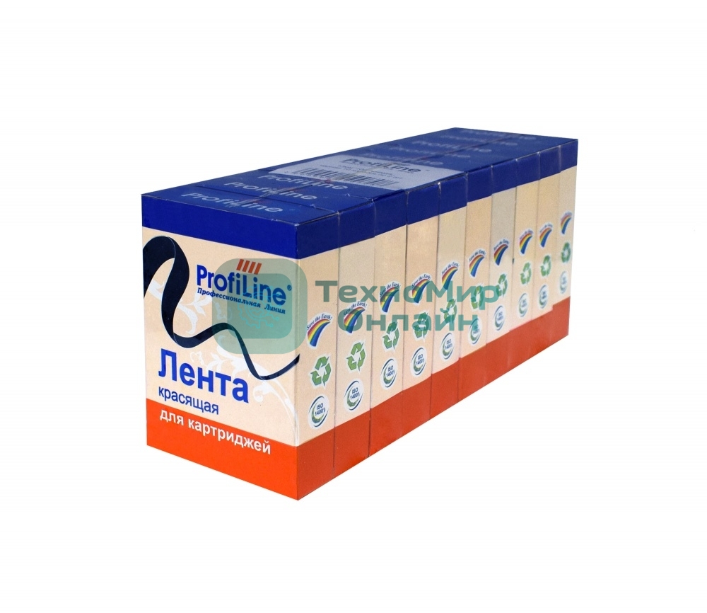 Лента 13ммx16м черная правый мебиус упаковка (1уп=10шт_по_1ленты)