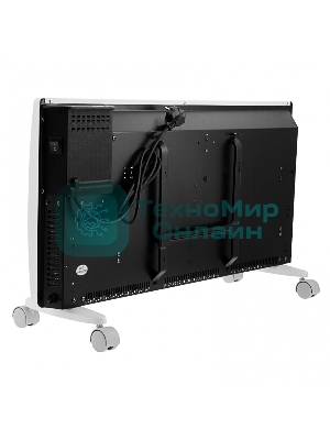 Конвектор электрический гибридный Denzel HybridX-2000 белый, 2000 Вт, 30 м2, термостат, дисплей