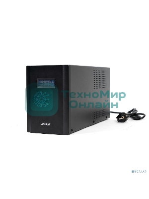 Источник бесперебойного питания SKAT-UPS 3000/1800 1800 Вт, с АКБ 9 А·ч 4 шт, меандр. стабилизация напряжения