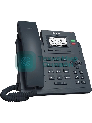 Настольный IP-телефон YEALINK SIP-T31W, 2 аккаунта, дисплей 2.3