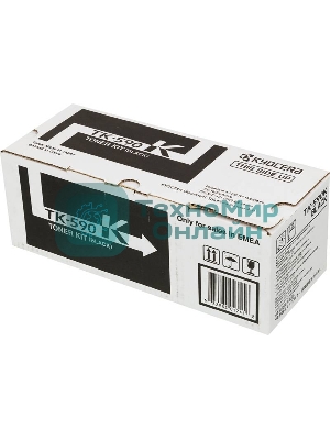 Картридж лазерный Kyocera TK-590K (1T02KV0NL0) черный для FS-C2026MFP/C2126MFP/C2526MFP/C2626MFP/C5250DN, P6026CDN/P6526CDN 7000 стр.