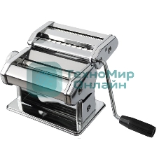 Лапшерезка KELLI KL-4110 (9 режимов толщины раскатки теста. Нарезной блок для 2-х видов лапши. Нарезка лапши 2 мм и 6.6 мм. Валик для раскатки теста. Регулятор толщины теста. Механический привод. ШИРИНА ВАЛИКА РАСКАТКИ ТЕСТА 180 мм.)