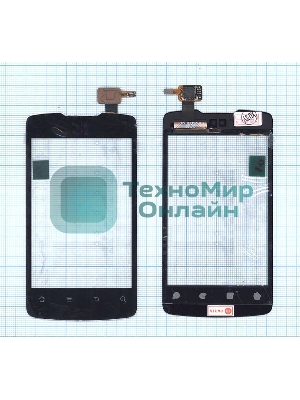 Сенсорное стекло (тачскрин) для Huawei S8520, черное