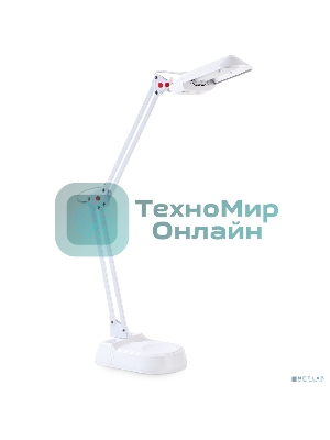 Светильник Camelion KD-017A C01 kd-017a с01 белый настольный в к-те база+струбцина 230v 11w