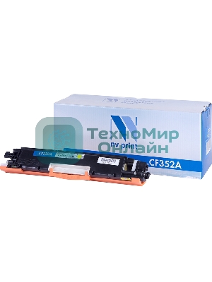 Картридж лазерный NVPrint совместимый для HP CLJ Pro MFP M176n/M177fw CF352A Yellow (1000k)