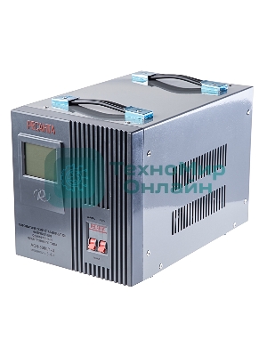 Стабилизатор напряжения АСН-5000/1-Ц 1ф 5кВт IP20 релейный Ресанта 63/6/6