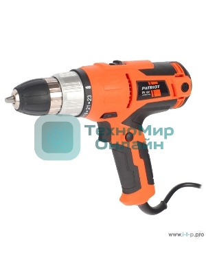 Дрель-шуруповерт сетевой Patriot FS 306, Сетевая, 300 Вт