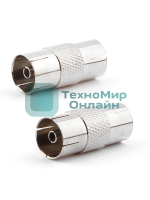 Переходник Cablexpert APL-TVFTVF-01, TV (мама)/TV (мама), блистер