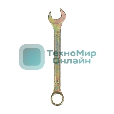 Ключ комбинированный Rexant 18 мм, желтый цинк