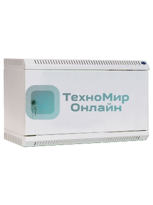 Шкаф телеком. настенный разборный 6U (600х650) дверь металл (ШРН-Э-6.650.1)