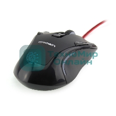 Мышь проводная Crown Gaming CMXG-804 черный, 2000 dpi, USB, кнопки - 9