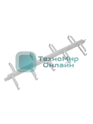 Органайзер кабельный горизонтальный двусторонний 19