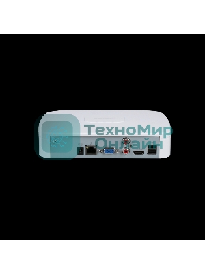 Видеорегистратор Dahua DHI-NVR2104-I2 4-канальный IP-видеорегистратор 4K и H.265+, ИИ