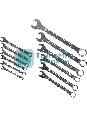 Набор комбинированных ключей ВИХРЬ 12 шт. 6-22 73/6/5/8