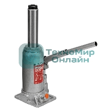 Домкрат гидравлический бутылочный Matrix, 5 т, h подъема 197–382 мм