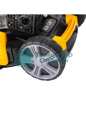 Газонокосилка бензиновая GLD-520SP, 196 куб.см., шир. 52 см,привод,7 уров.,травосб. 60 л Denzel