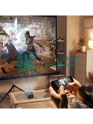 Проектор Cactus CS-PRU.03B.WUXGA-A DLP 6500Lm (1920x1080) 2000:1 ресурс лампы:30000часов 1xUSB typeA 1xHDMI 1.5кг