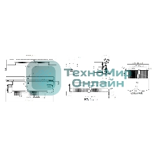 Разъем FPC Half Coverage Top Contact 1.0K-BS-20PWB 20 pin высота 2мм шаг 1мм