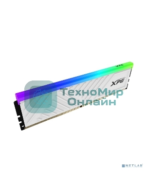 Оперативная память XPG Spectrix D35G RGB, DDR4, 8GB (1x8GB), 3200MHz, CL16, DIMM, с радиатором, белый, RGB