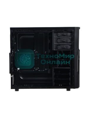 Компьютерный корпус Thermaltake Versa H21 черный без БП ATX 2x120мм 1xUSB 2.0 1xUSB 3.0 audio bott PSU