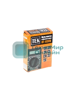 Мультиметр Ресанта M 830B (DT 830B) 3,5 разр ж/к дисплей, 20 режимов