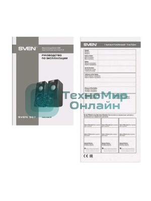 Акустическая система SVEN 357, черный (6 Вт, питание USB)