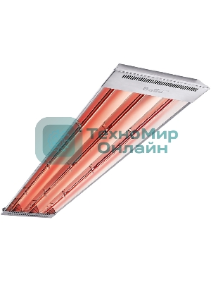 Обогреватель инфракрасный Ballu BIH-T-3.0 серый, 3000 Вт, 30 м2