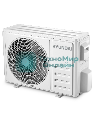 Кондиционер сплит-система Hyundai HAC-18/T-PRO 18000 BTU, 50 м², 27/43 дБ, охлаждение, обогрев, осушение, белый