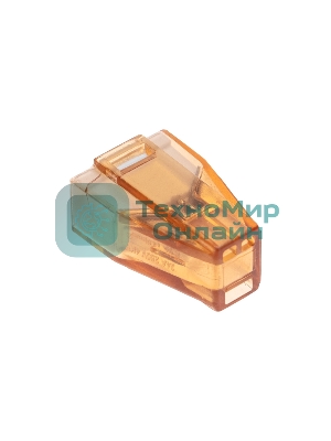 Экспресс-клемма Rexant СМК 773-602 с пастой, 2-проводная 0,75-4 мм² (50 шт/уп)