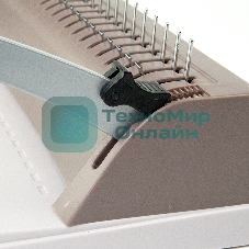 Переплетчик Heleos БП9п коричневый (БП9ПК) A4/перф.9л.сшив/макс.150л./пластик.пруж. (6-19мм)